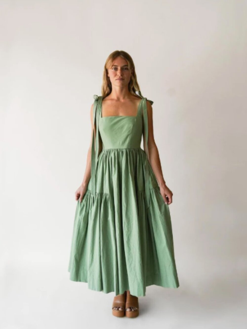 AllisPatterns Cozette Dress in Juniper, Size M